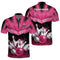 Custom Pink Team Bowling Jersey Shirt For Men, Custom Bowling Shirt BZ0029